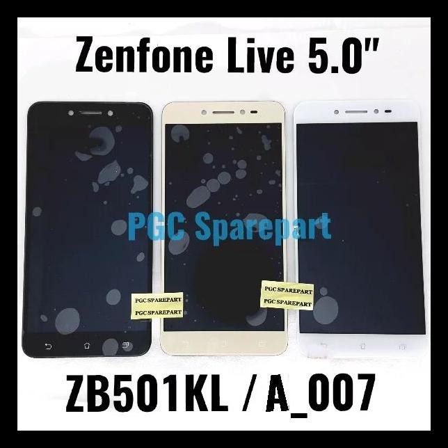 Ori Oem Lcd Touchscreen Fullset Asus Zenfone Live 5.0" Zb501Kl A_007 - Hitam Kode 1167