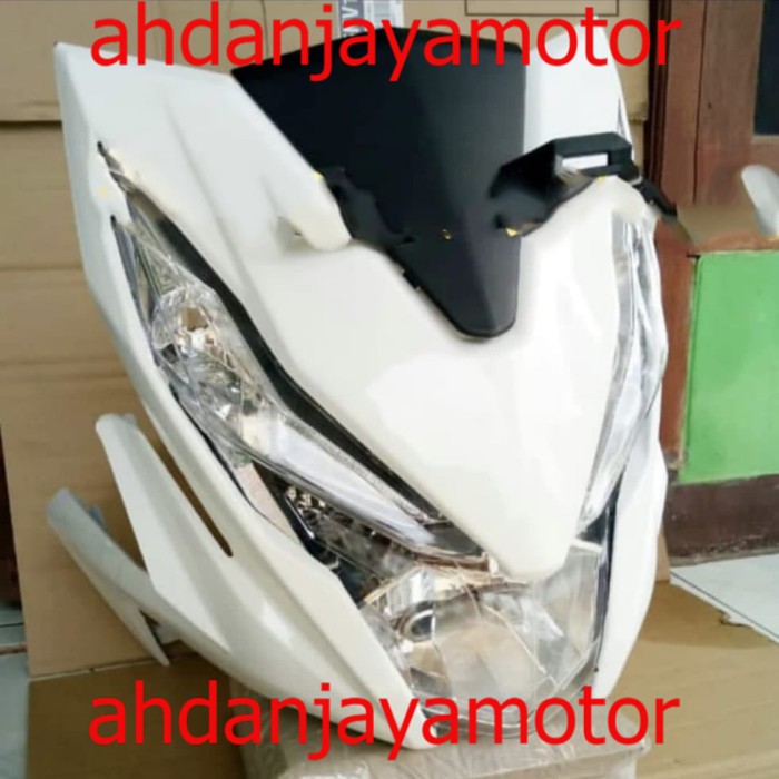 termurah cover body full set tameng body depan beat new fi esp eco beat street putih terlaris