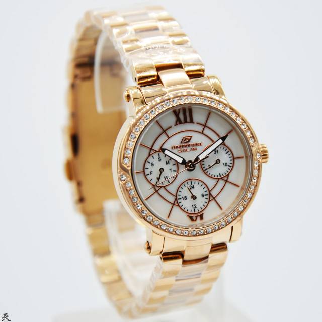 Jam Tangan Wanita Chronoforce 5293 Rantai Original Murah