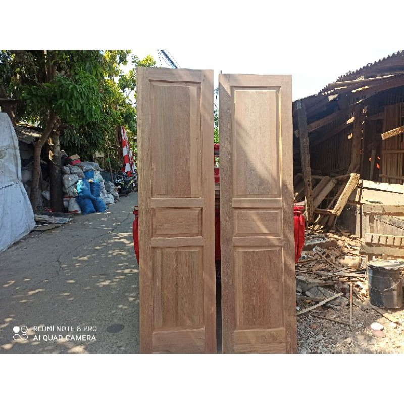 kusen plus daun pintu utama paket murah-Kamper