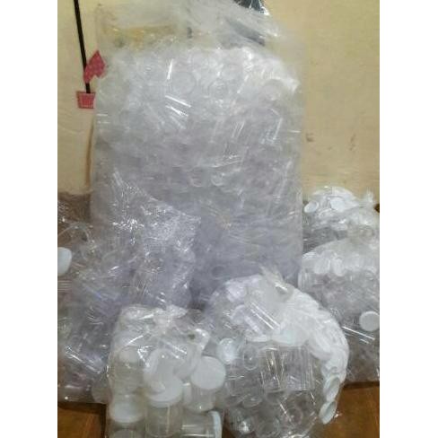 BOTOL OBAT PLASTIK 50CC (NO.4)/POT URINE/POT DAHAK/CUP SLIME