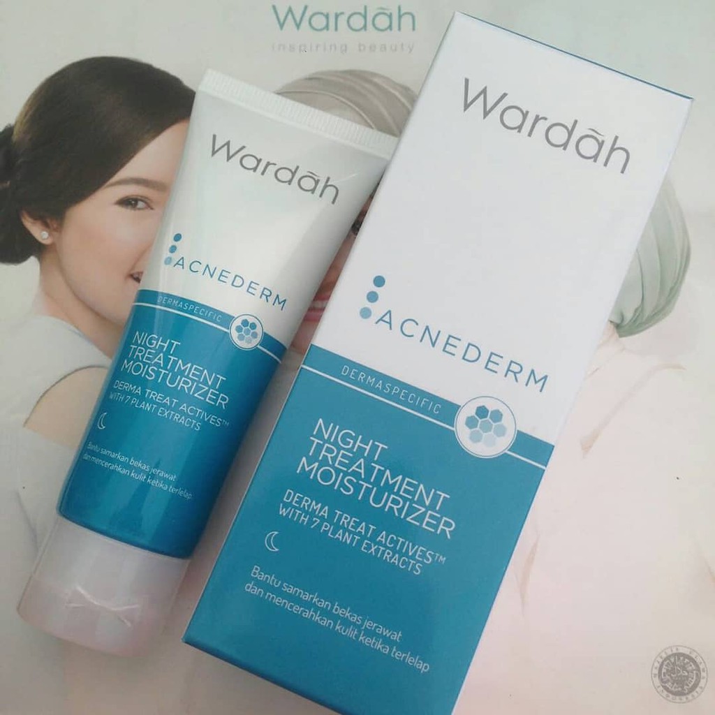 WARDAH ACNEDERM NIGHT TREATMENT MOISTURIZER