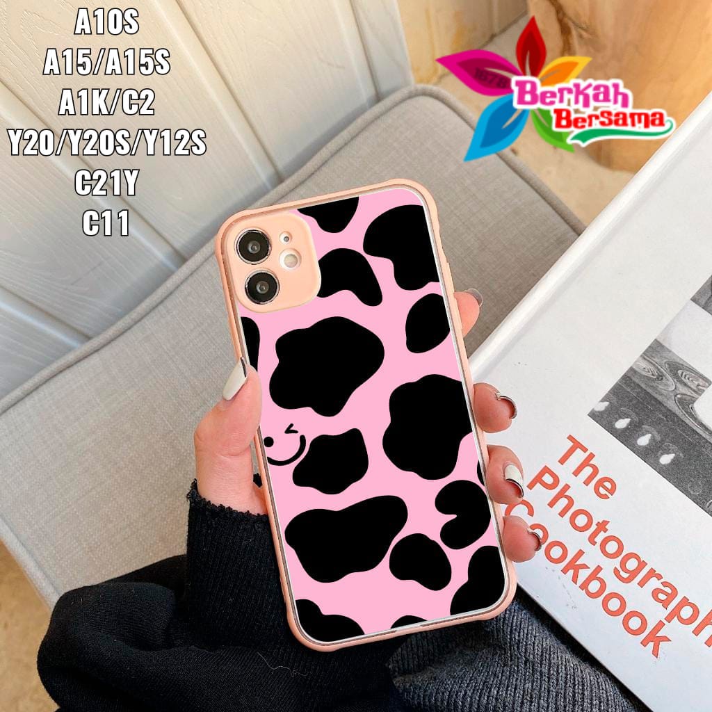 SS092 LEOPARD PATTERN CASE OPPO F11 A36 A76 A96 A55 A31 A8  A1K A3S A5S A7 A12 A11K F1S A59 F5 YOUTH F7 RENO 4F 4 5 6 7 7Z BB6297