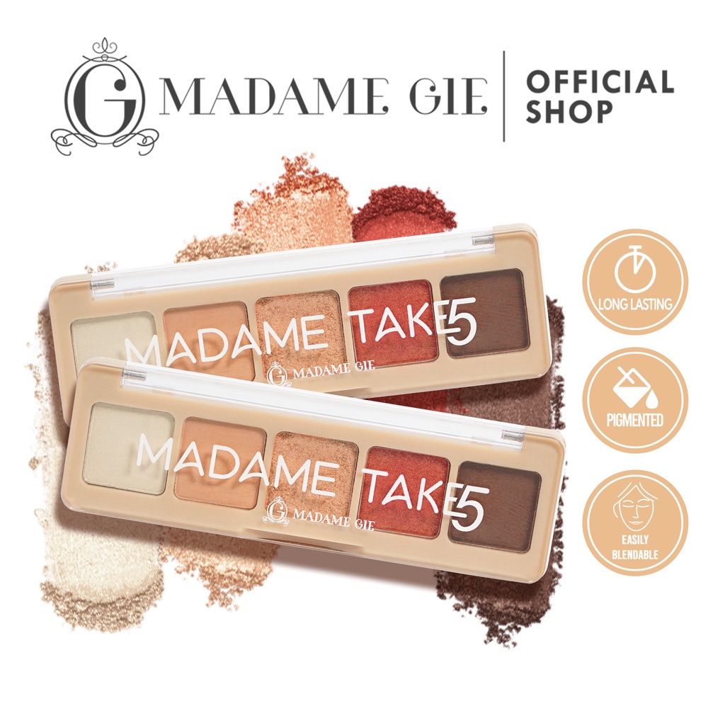 READY Madame Gie Madame Take 5 Eyeshadow - Makeup original