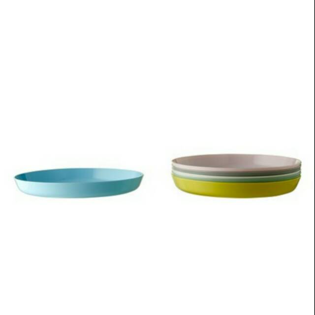 Ikea Piring Makan Kalas Warna Pastel / Piring Makan Anak