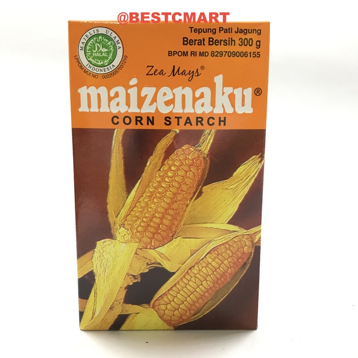

hbt204tt Maizenaku Corn Starch / Tepung Pati Jagung 300 Gr Da01D100