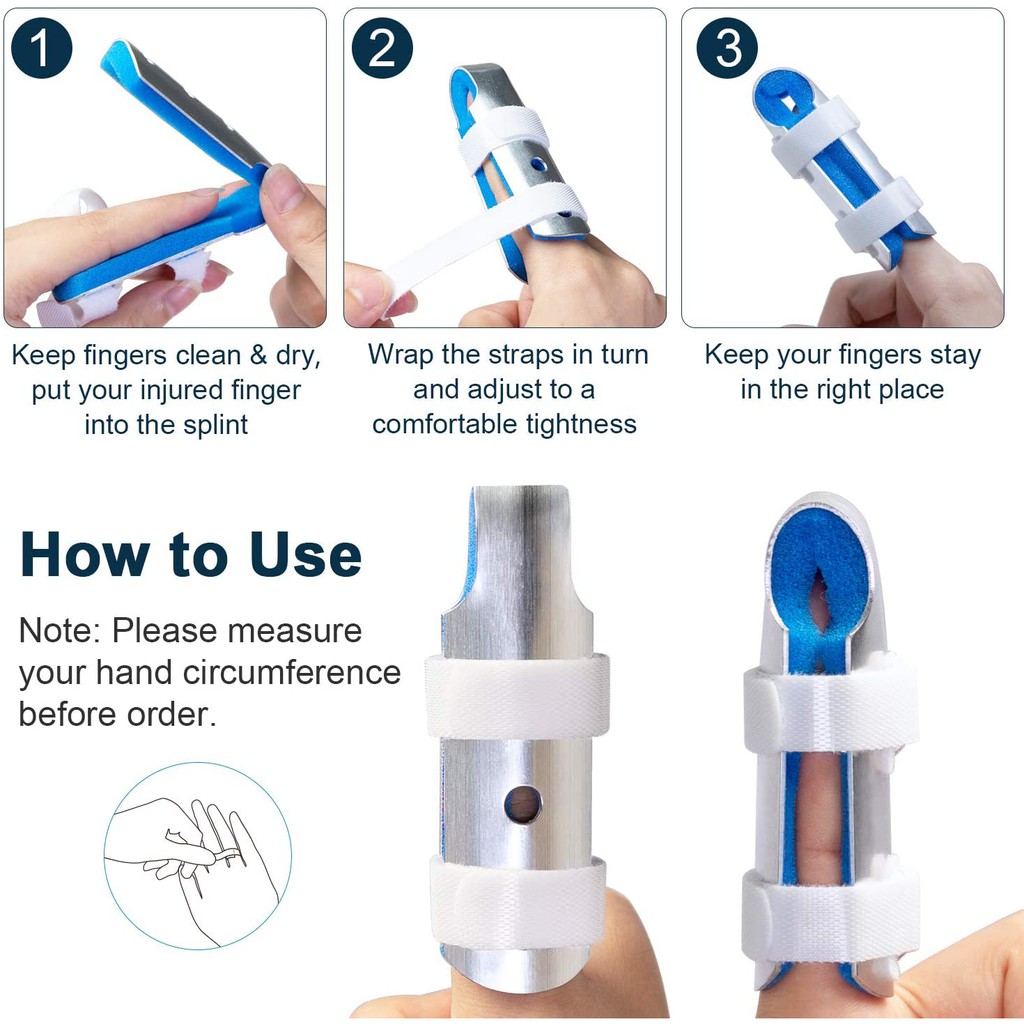 Finger Splint 03 / Mallet Finger / Trigger Finger / Penyangga Jari / Support / Brace / Arthritis