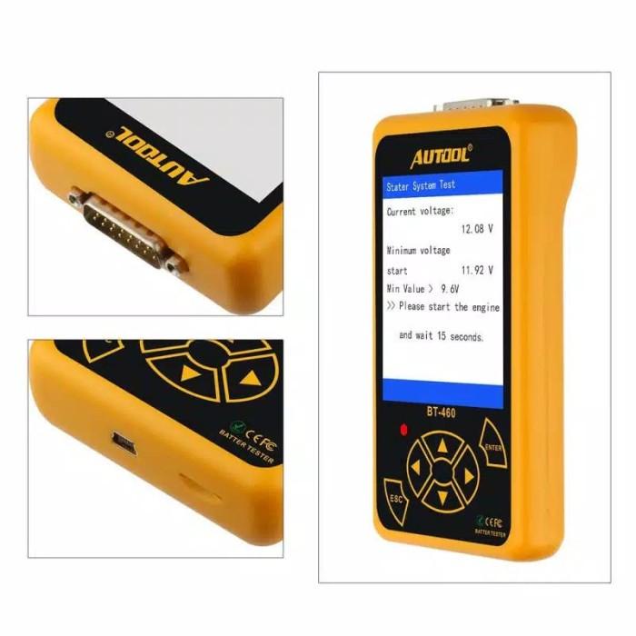 AUTOOL BT460 Car Battery Tester Digital Analysis Instruments CCA AGM