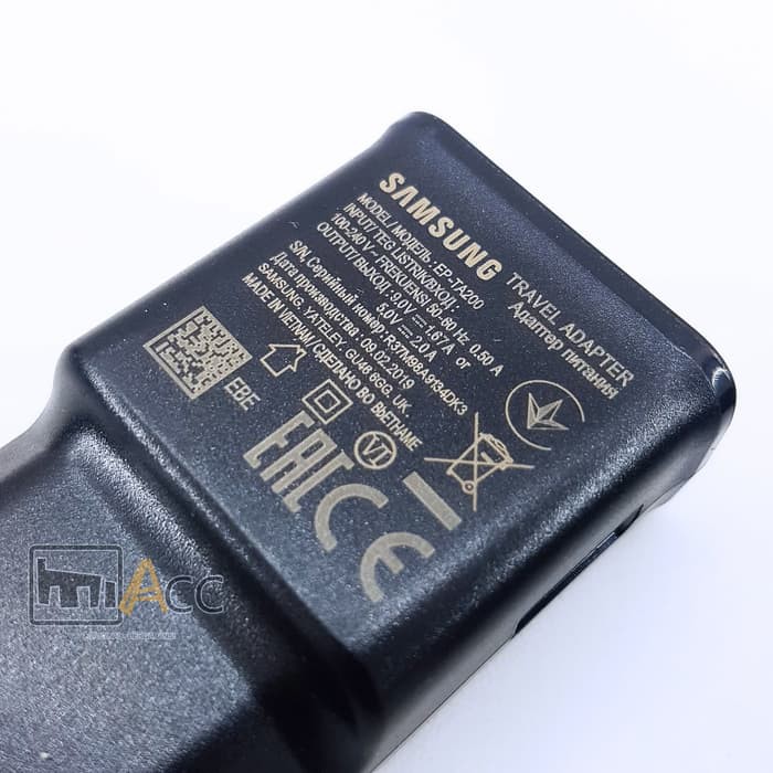CHARGER SAMSUNG TYPE C FAST CHARGING S10 A20 A30 A50 A51 M20 M30 M40 ORI