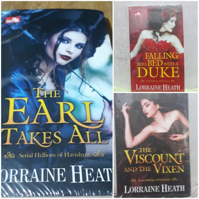 

DISKON SPESIAL PAKET NOVEL LORRAINE HEATH SERIAL HELLIONS OF HAVISHAM TERMURAH