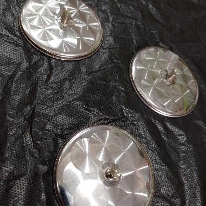 ((((()paling dicari] tutup gelas stainless jadul tea cap tutup cangkir teh kopi klasik besi