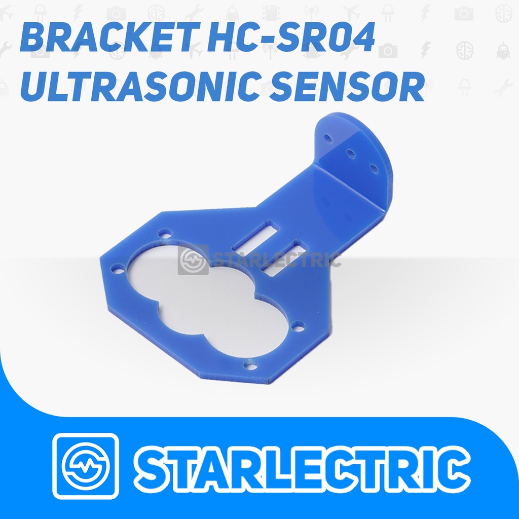 Bracket Mounting Dudukan Sensor Ultrasonic Ping Holder HC-SR04 HCSR04