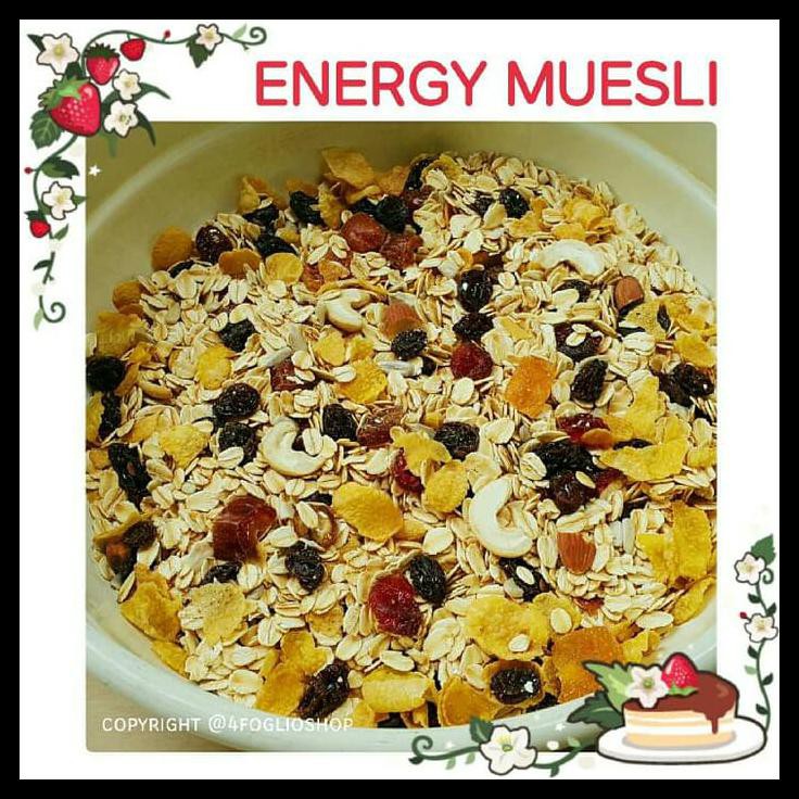 

HOT SALE ENERGY MUESLI 400 GRAM terjamin