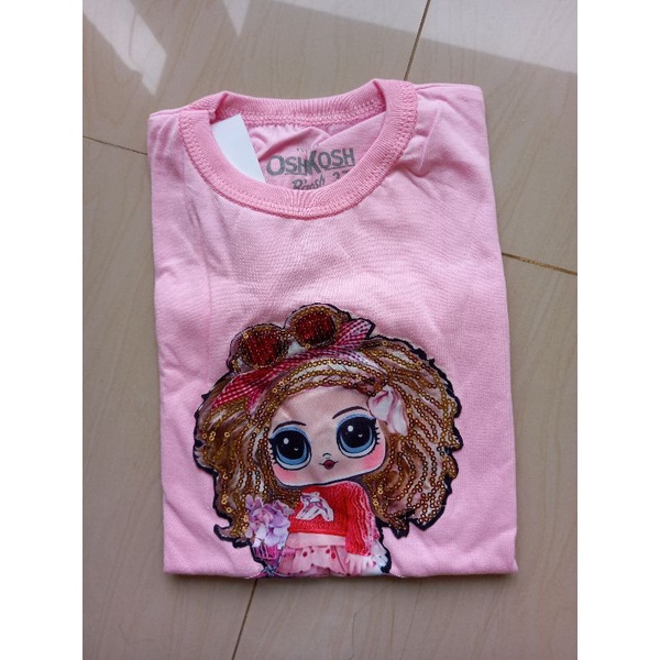 KAOS ANAK LOL(LED) KAOS ANAK PEREMPUAN(LED) KAOS LOL ANAK