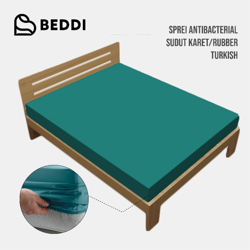 BEDDI Sprei Polos Premium Anti Bakteri Sprei Murah Sprei Warna Sprei Motif Sprei Jumbo Sprei Besar S