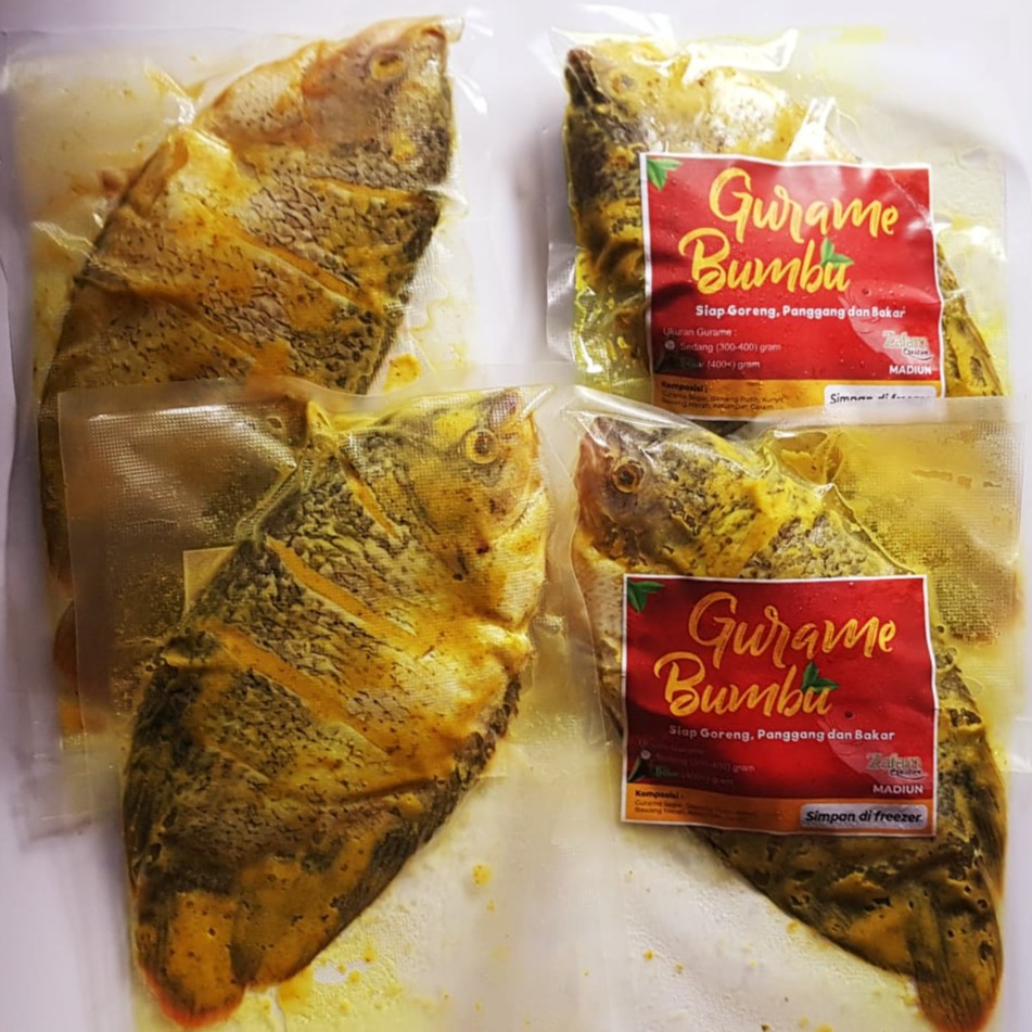 

Gurame Bumbu / Gurami Bumbu / Gurame Bumbu Kuning / Ikan Bumbu Frozen