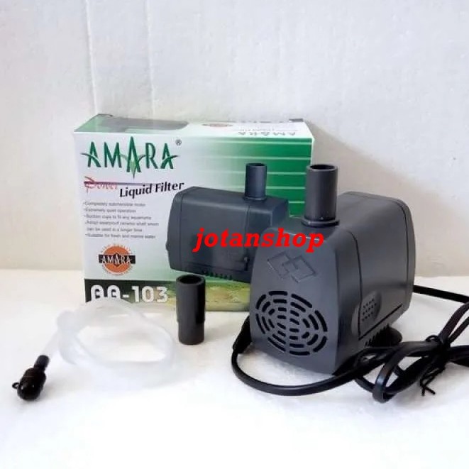 Amara AA 103  AA103 mesin pompa celup aquarium aquascape kolam Hidroponik power head
