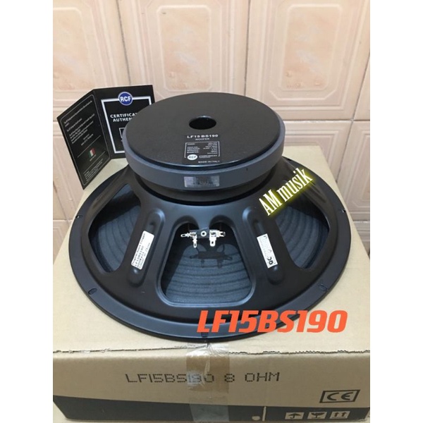 SPEAKER WOOFER 15 INCH RCF LF15BS190 VC 3 INCH