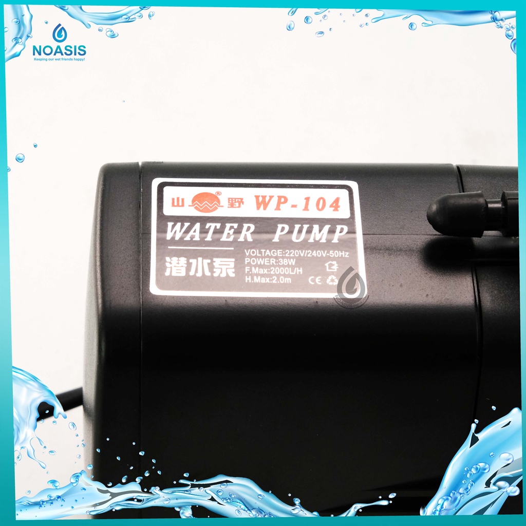 POMPA AIR YAMANO WP 104 AQUARIUM / POMPA CELUP YAMANO HIDROPONIK WP104