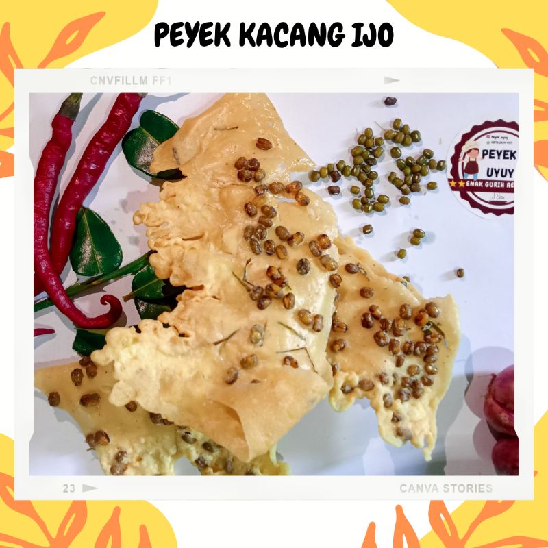 

peyek uyuy (peyek kacang ijo) 1kg