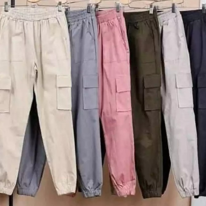 CELANA JOGER CARGO WANITA ALL SIZE BB 35 -65 KG BIG SIZE MUAT BB 65 - 110 KG SUPER JUMBO
