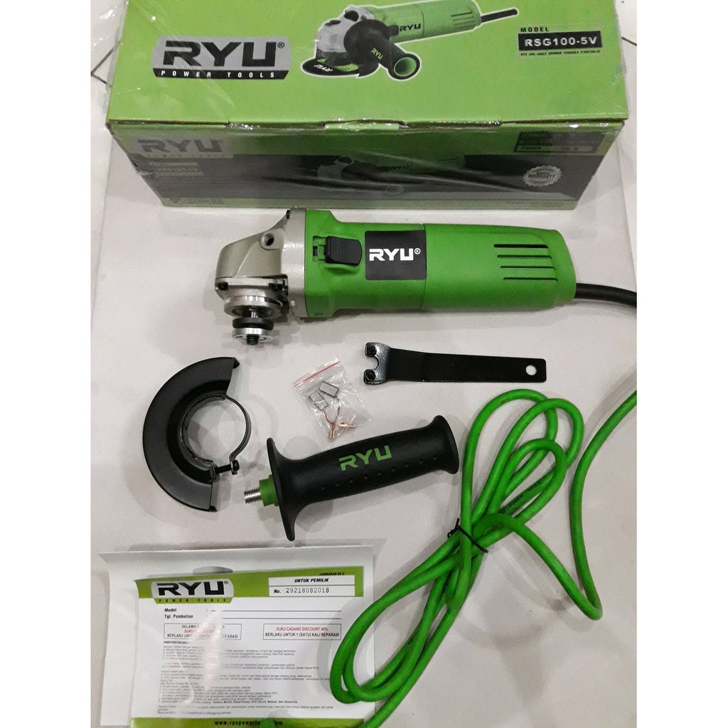 PROMO Mesin gerinda tangan Ryu Variable speed