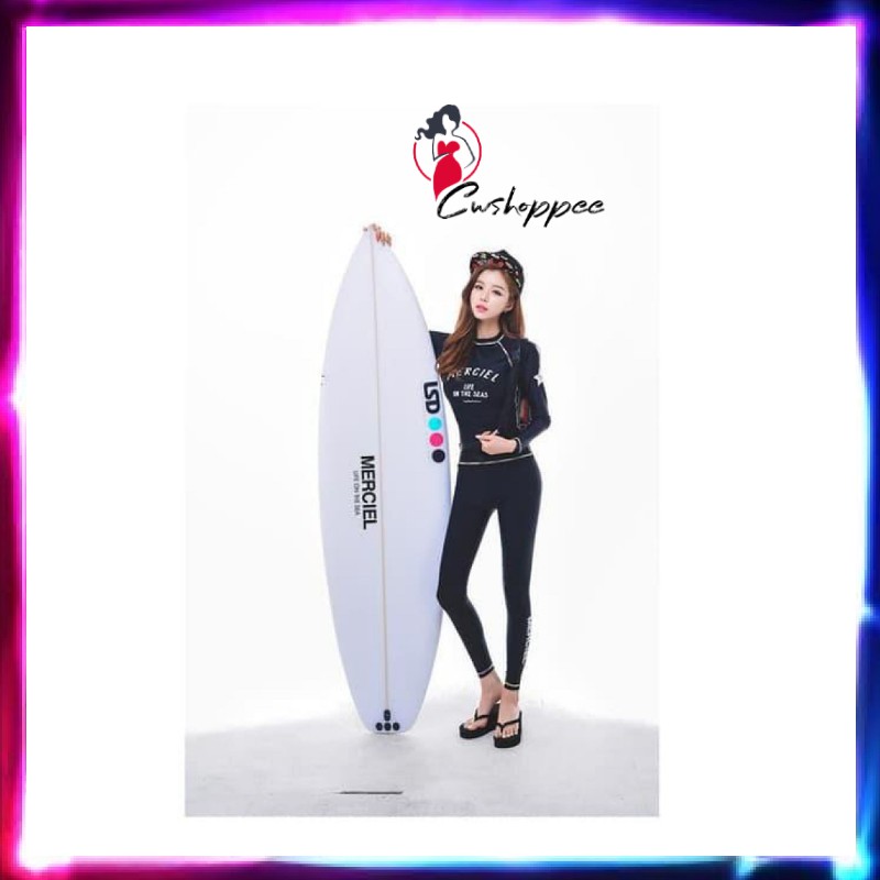 BAJU RENANG LENGAN PANJANG DIVING BAJU RENANG MUSLIM WANITA SWIMWEAR