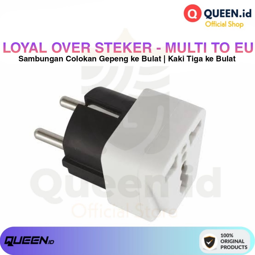Jual LOYAL OVER STEKER Colokan Indo LY921K SNI Adaptor Converter