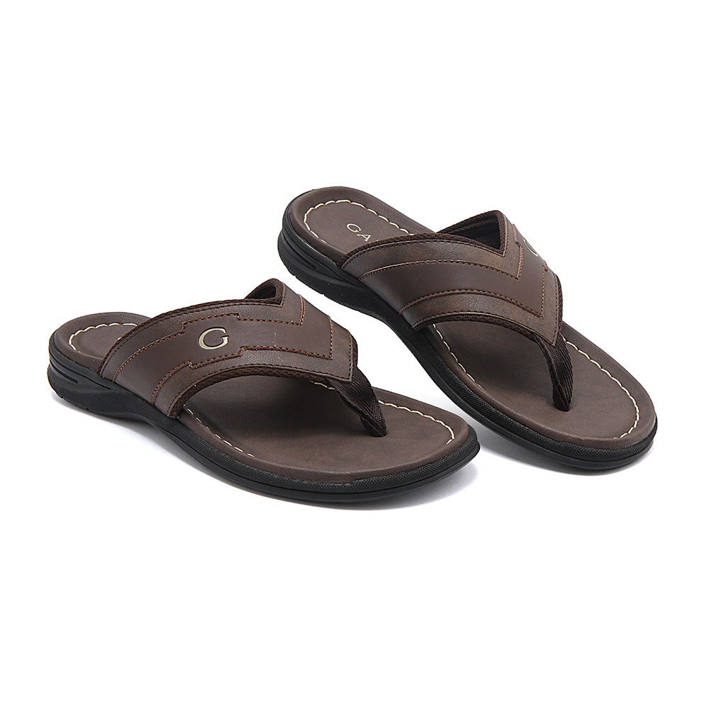  Sandal Pria Gabino  Alvis D Brown O2AA8002 Shopee Indonesia