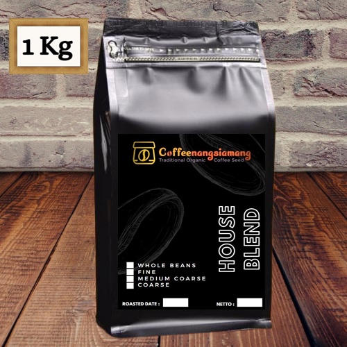

KOPI HOUSE BLEND 1Kg PREMIUM - (Biji/Giling)