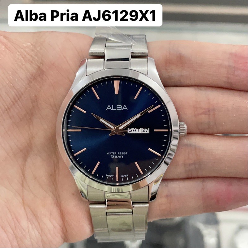 ALBA AJ6129X1 40 mm Original Jam Tangan Pria