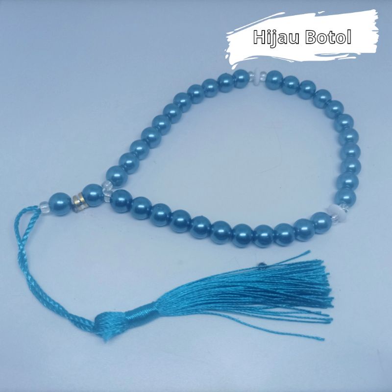 Tasbih Sintetis Mutiara 33 Beragam Warna