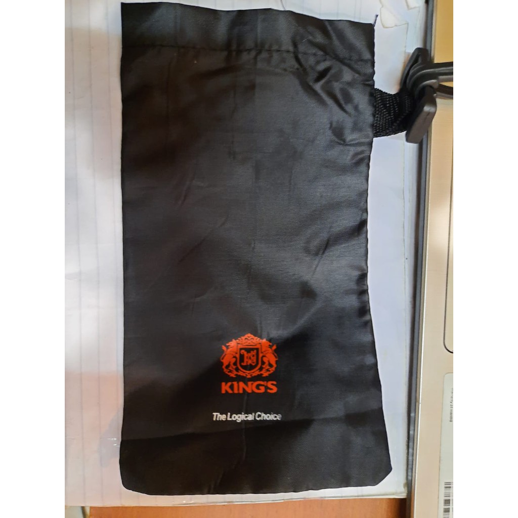 Termurah - Nylon Bag Kings Sarung Kacamata Safety King Hd Vision Bagus
