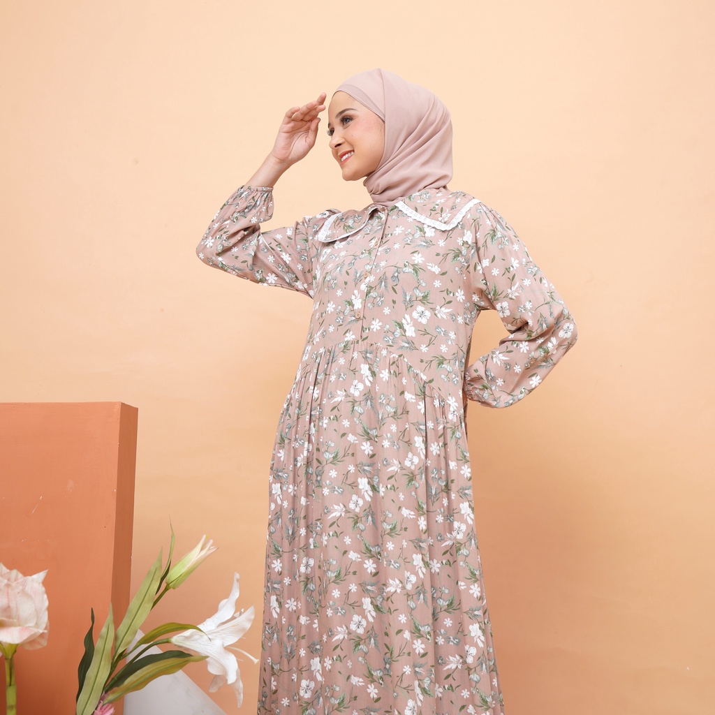 Irish midi dress rayon premium / sabine dress looklike haideeorlin