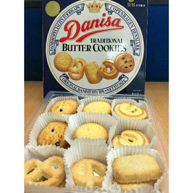 TERMURAH  [ HARGA GROSIR ] DANISA BUTTERCOOKIES / DANISA COOKIES / DANISA BUTTER COOKIES 163GR