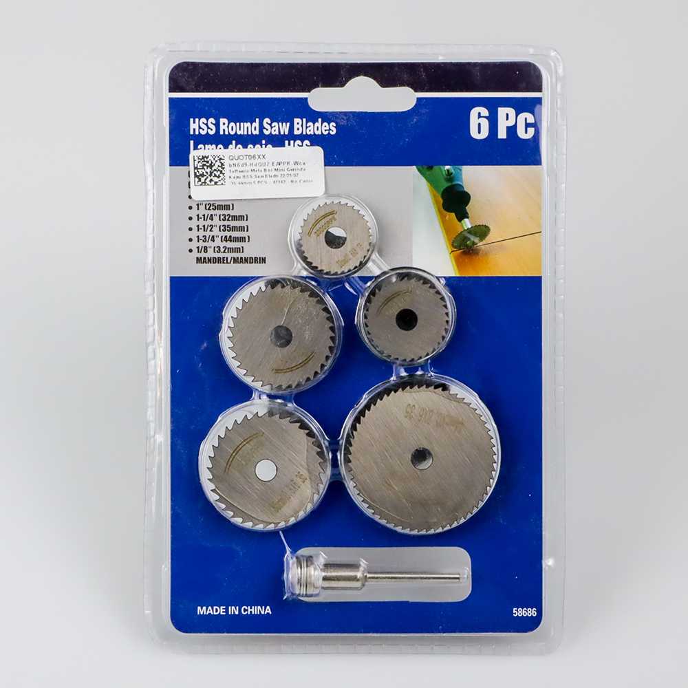 COD Mata Bor Gerinda Mini Pemotong Kayu Pisau Gerinda Kayu Alat Potong Triplek Saw Blade D47