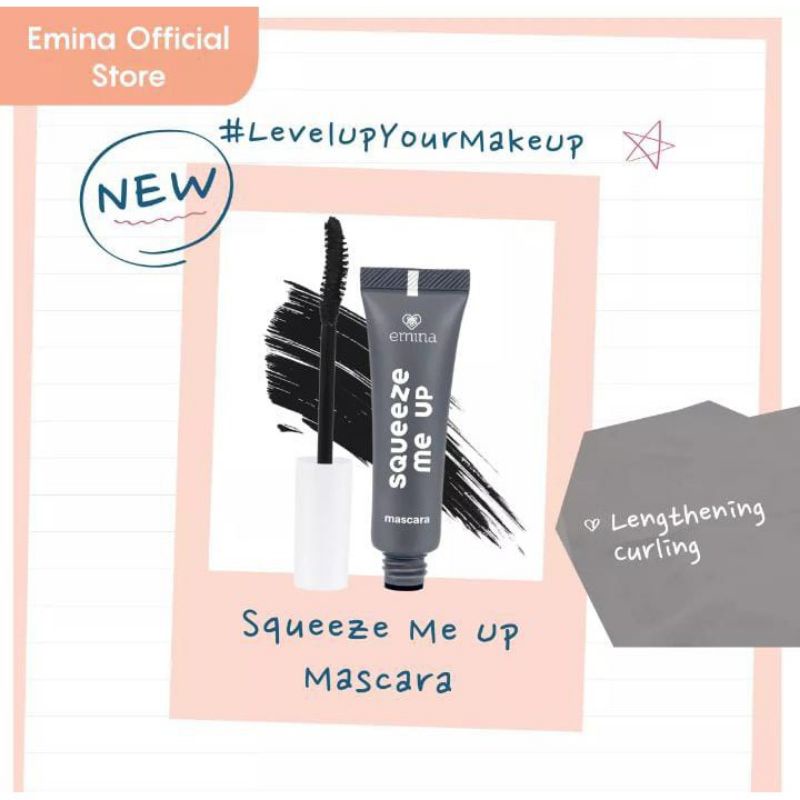 EMINA SQUEEZE ME UP MASCARA BROWCARA