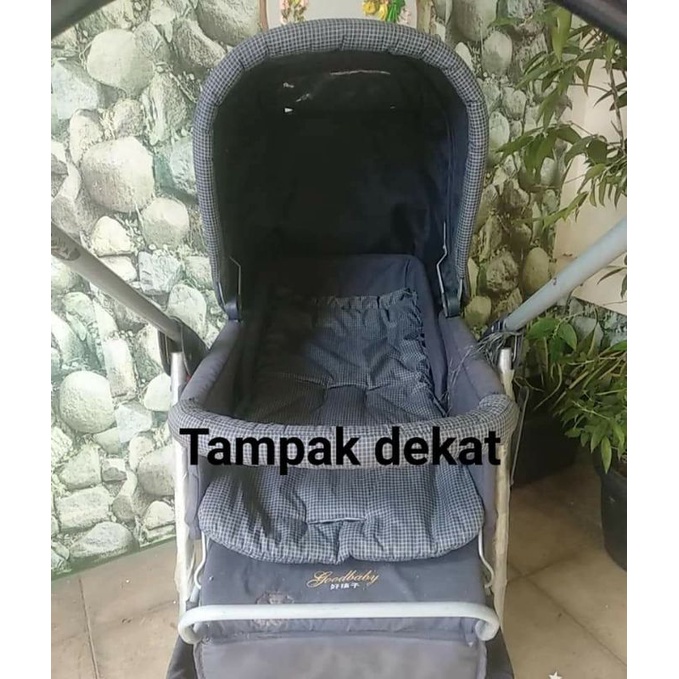 Preloved stoller good baby import size jumbo dr usia 0-4thn