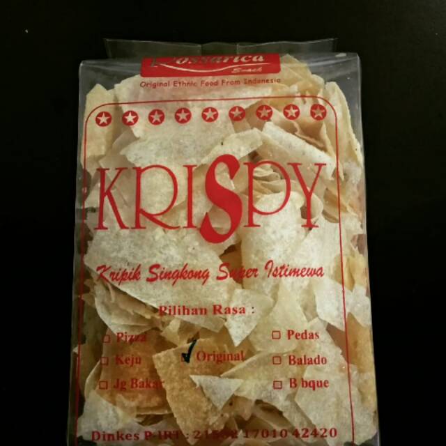 

Singkong tipis original