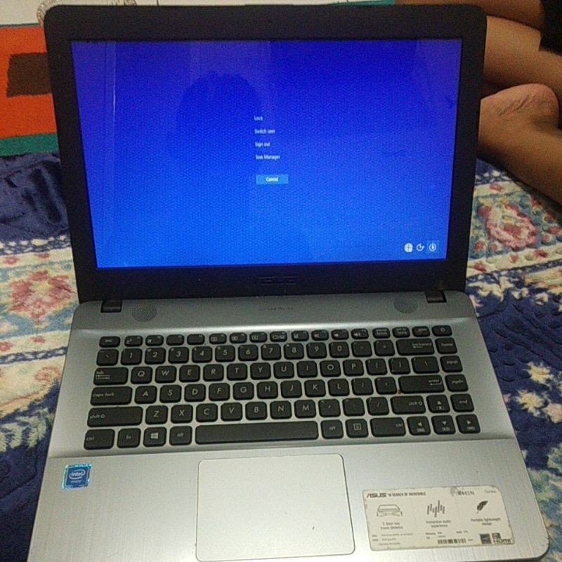ASUS X441N intel2core 4gb /  1TB SECOND BEKAS PRELOVED