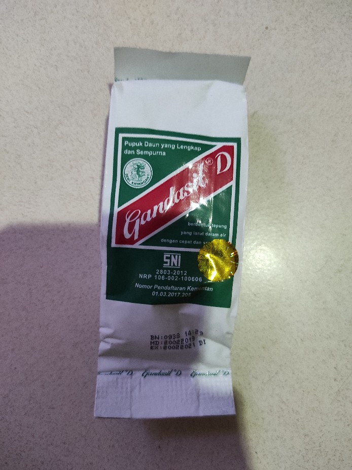 Pupuk Legendaris Gandasil D 100 Gram & 500 Gram Ori Untuk Aquascape