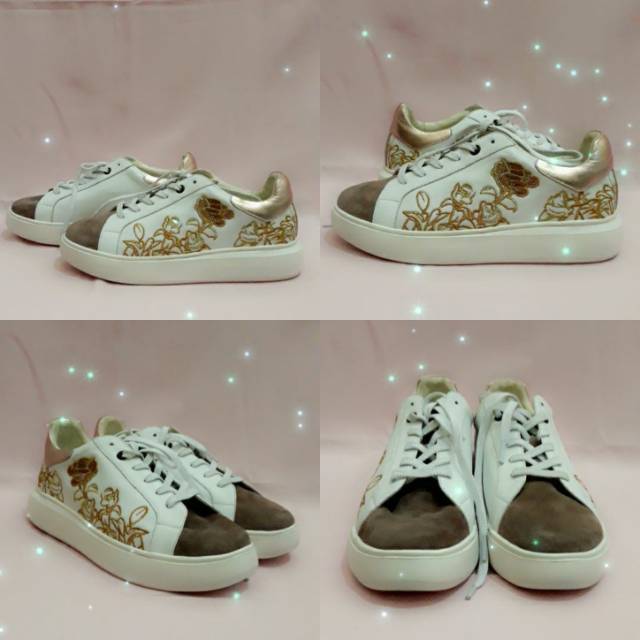 NEW SEPATU / SNEAKERS WANITA ROTELLI WHITE 38
