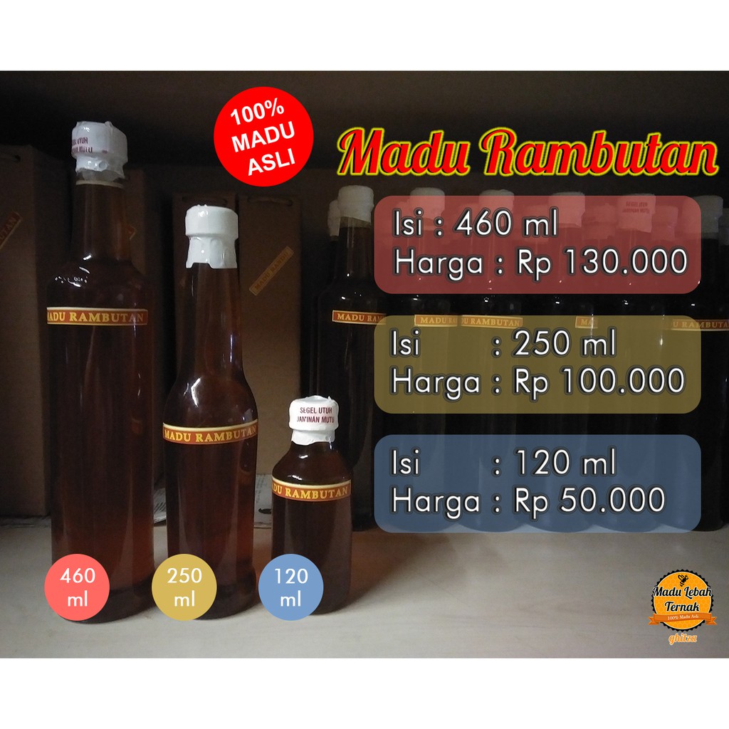 

MADU RAMBUTAN - MADU ASLI - MADU LEBAH TERNAK