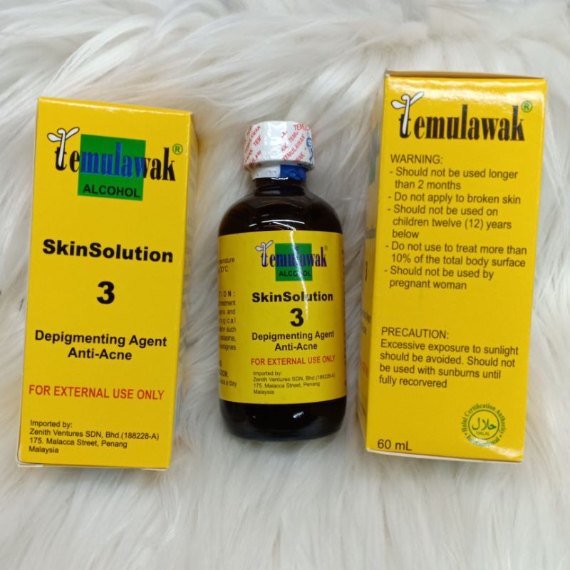 temulawak skinSolution 3 depigment anti acne