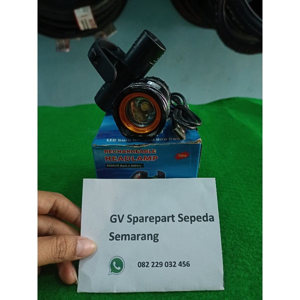 Taffled Lampu depan LED