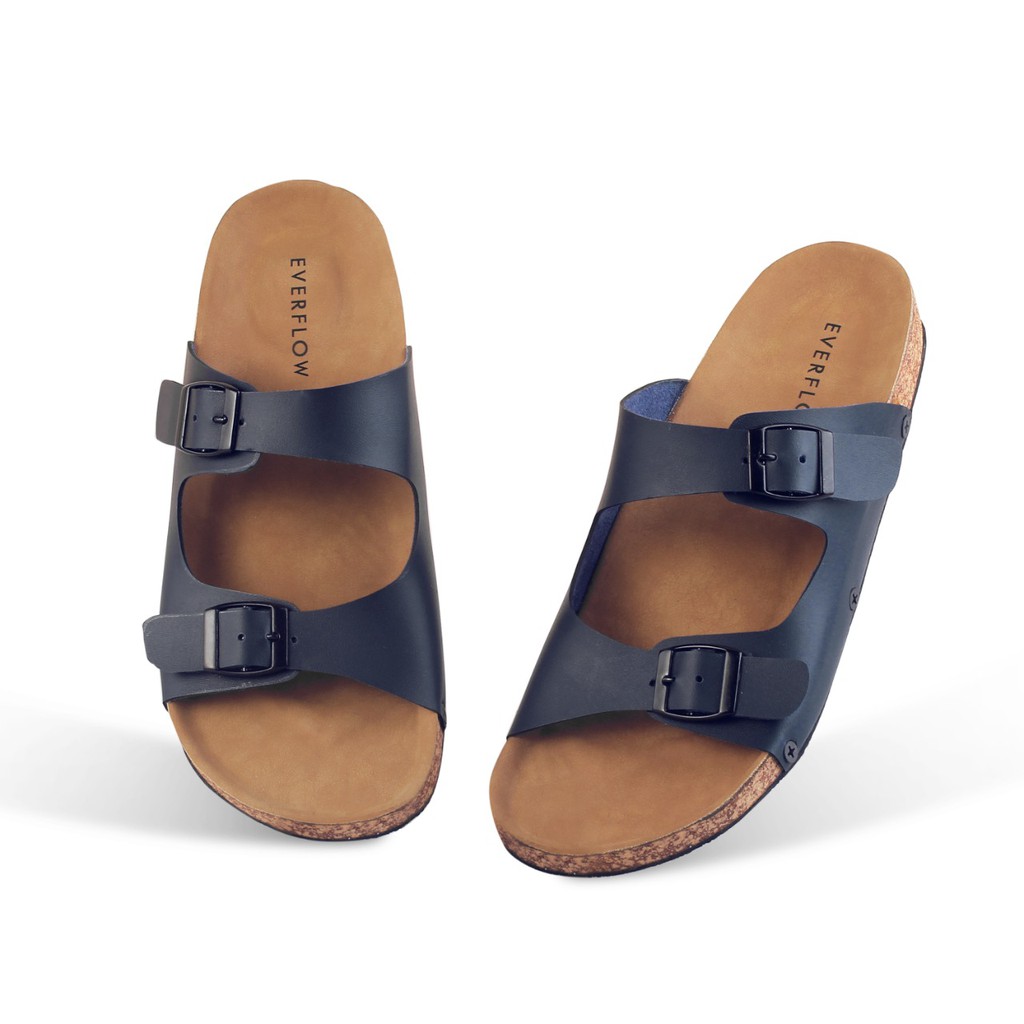 ☀ EVERFLOW ☀ Sandal Pria Kasual Kulit Sintetis Big Size Sandal Jumbo size 45.