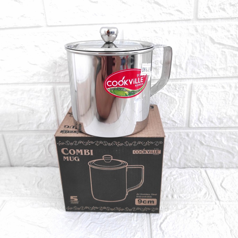 Mug Cookville Korea 9cm stainless steel