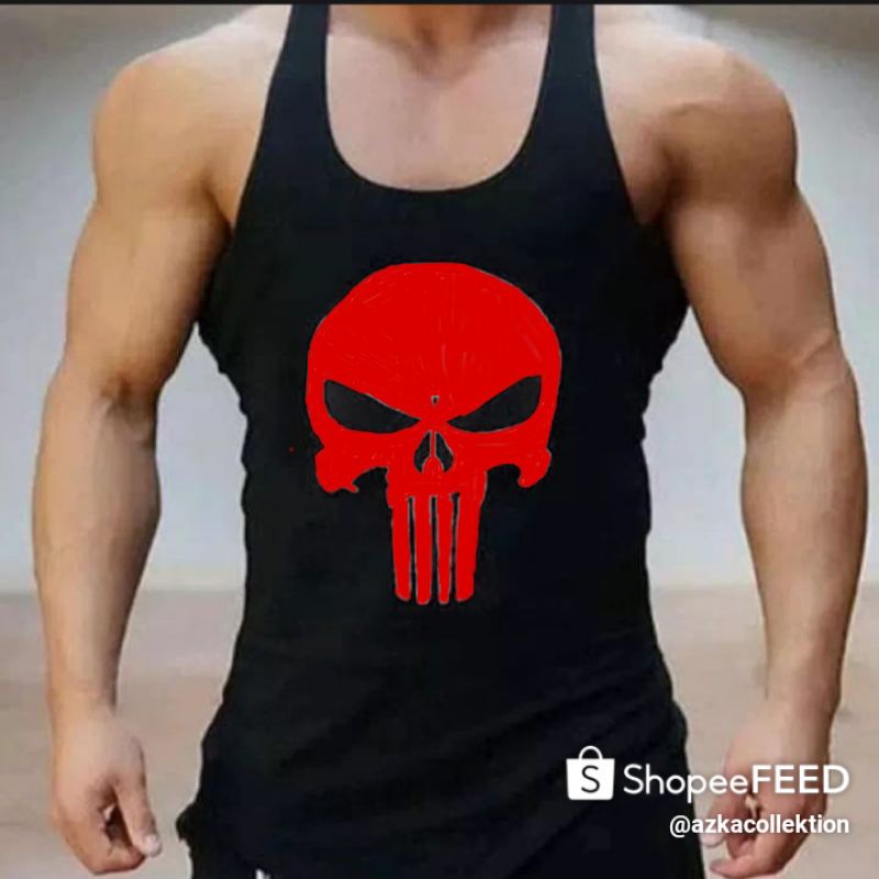 singlet olahraga pria/tangtop pria/singlet gym fitnes