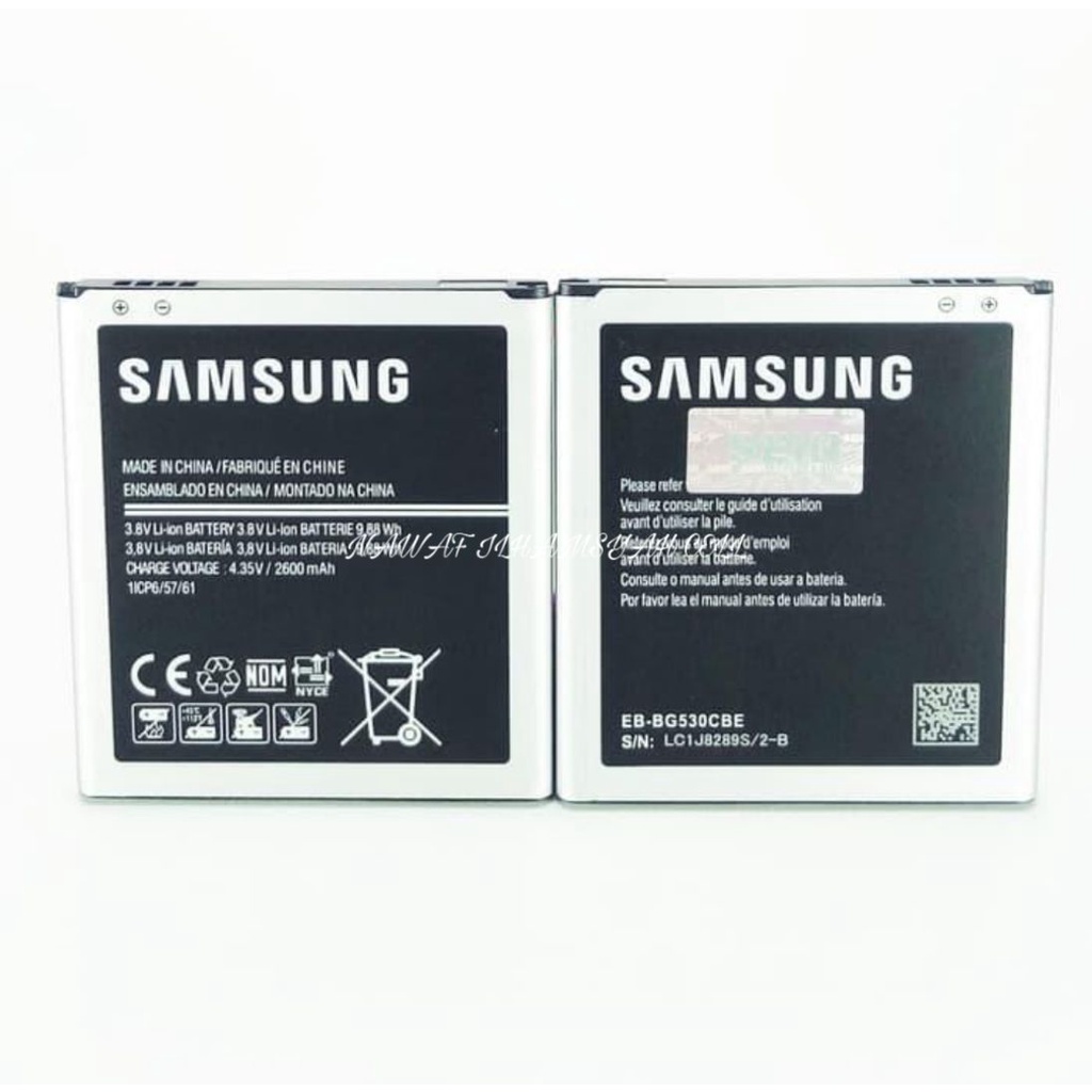 batteray batre samsung j2 prime / grand prime / j5 2015 original new