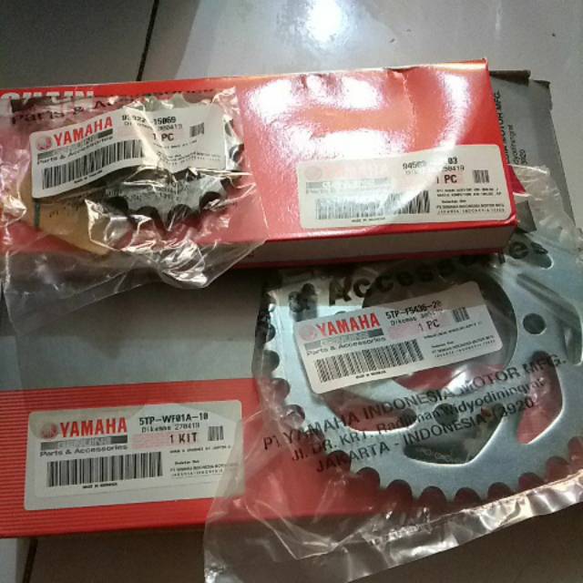 Gir Set Rantai Roda Kit Yamaha Jupiter Z  5TP WF01A 10